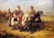 Arab or Arabic people and life. Orientalism oil paintings  354 unknow artist